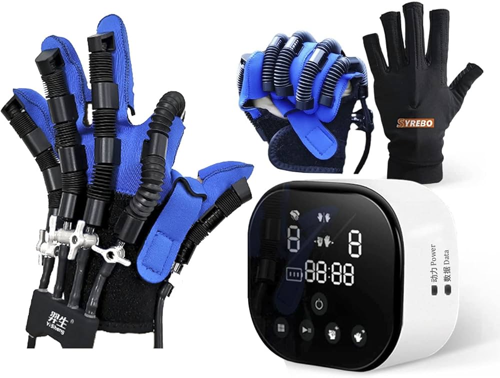 Robot Glove Hand Training Massage